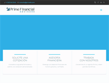 Tablet Screenshot of primefa.com